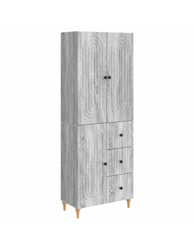 Set di armadi 2 pcs 66 x 34,5 x 90 cm Legno ingegnerizzato