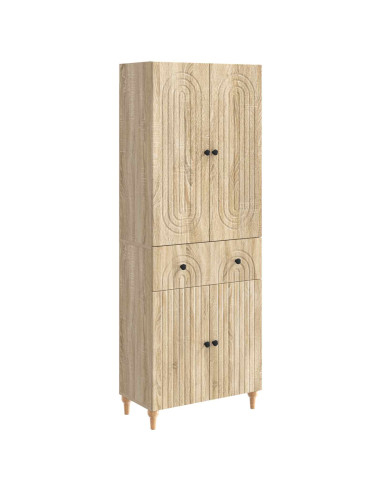 Set di armadi 2 pcs 66 x 34,5 x 90 cm Legno ingegnerizzato