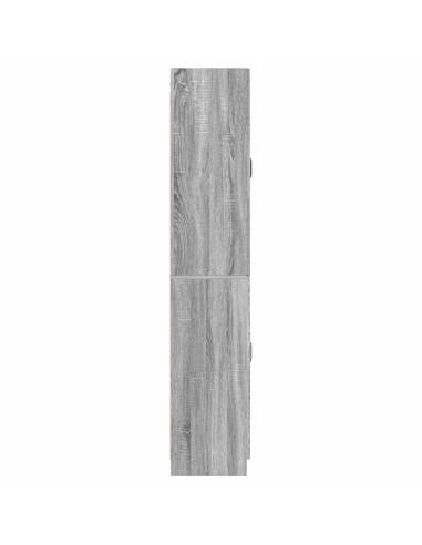 Set di armadi 2 pcs Sonoma grigio Legno ingegnerizzato