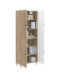 Set di armadi 2 pcs 66 x 34,5 x 90 cm Legno ingegnerizzato 2