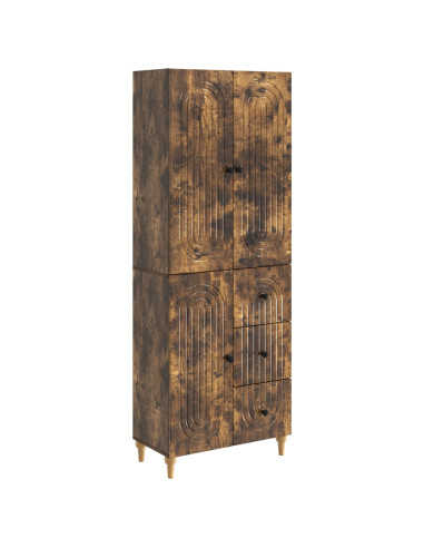Set di armadi 2 pcs 66 x 34,5 x 90 cm Legno ingegnerizzato