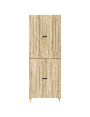 Set di armadi 2 pcs 66 x 34,5 x 90 cm Legno ingegnerizzato