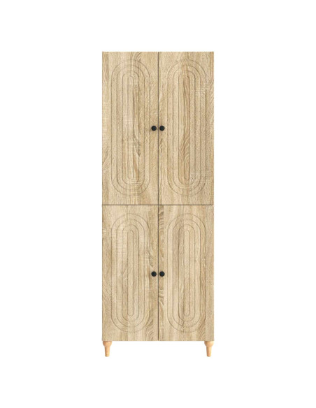 Set di armadi 2 pcs 66 x 34,5 x 90 cm Legno ingegnerizzato