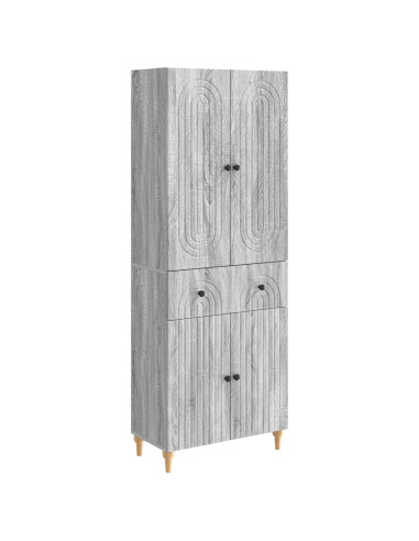 Set di armadi 2 pcs 66 x 34,5 x 90 cm Legno ingegnerizzato