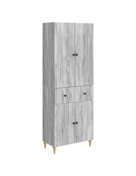 Set di armadi 2 pcs 66 x 34,5 x 90 cm Legno ingegnerizzato