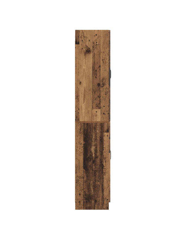 Set di armadi 2 pcs Legno antico Legno ingegnerizzato