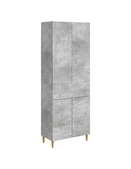 Set di armadi 2 pcs Grigio Cemento 66 x 34,5 x 90 cm