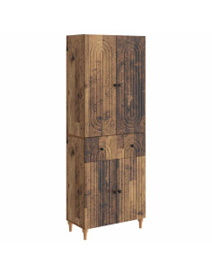 Set di armadi 2 pcs 66 x 34,5 x 90 cm Legno ingegnerizzato