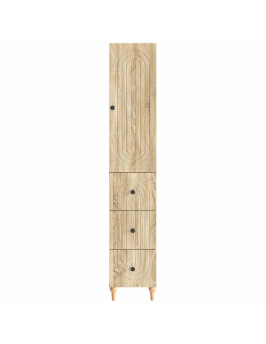 Set di armadi 2 pcs 33 x 34,5 x 90 cm Legno ingegnerizzato
