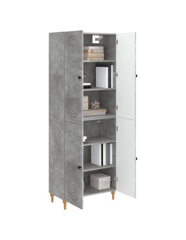 Set di armadi 2 pcs 66 x 34,5 x 90 cm Legno ingegnerizzato