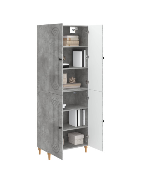Set di armadi 2 pcs 66 x 34,5 x 90 cm Legno ingegnerizzato