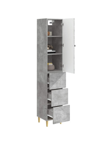 Set di armadi 2 pcs 33 x 34,5 x 90 cm Legno ingegnerizzato