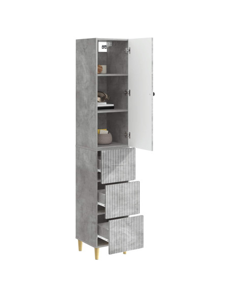 Set di armadi 2 pcs 33 x 34,5 x 90 cm Legno ingegnerizzato
