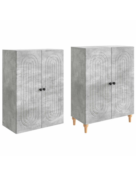 Set di armadi 2 pcs 66 x 34,5 x 90 cm Legno ingegnerizzato