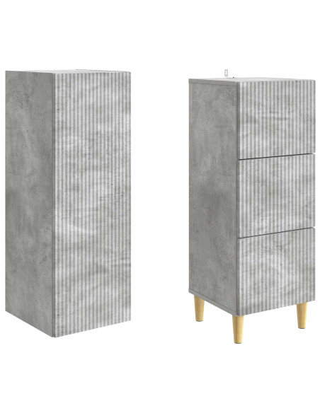 Set di armadi 2 pcs 33 x 34,5 x 90 cm Legno ingegnerizzato