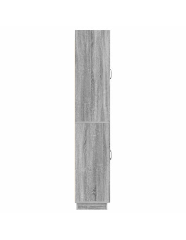 Set di armadi 2 pcs Sonoma grigio Legno ingegnerizzato