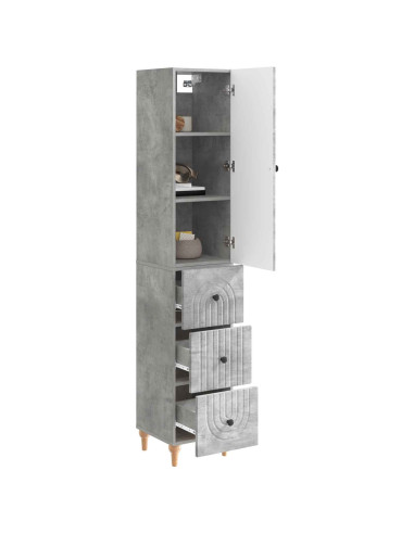 Set di armadi 2 pcs 33 x 34,5 x 90 cm Legno ingegnerizzato