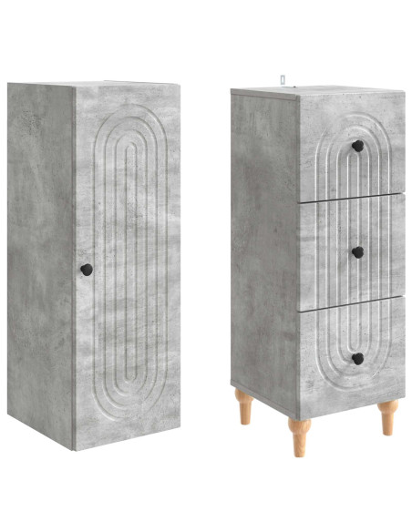 Set di armadi 2 pcs 33 x 34,5 x 90 cm Legno ingegnerizzato