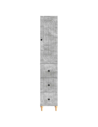 Set di armadi 2 pcs 33 x 34,5 x 90 cm Legno ingegnerizzato