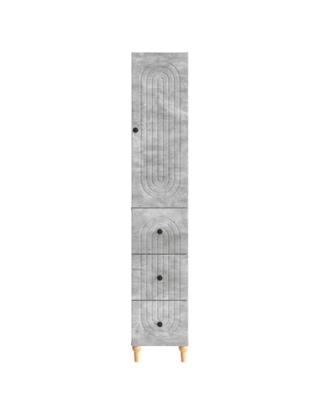 Set di armadi 2 pcs 33 x 34,5 x 90 cm Legno ingegnerizzato