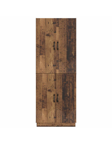 Set di armadi 2 pcs Legno antico Legno ingegnerizzato