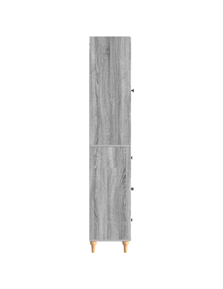 Set di armadi 2 pcs 66 x 34,5 x 90 cm Legno ingegnerizzato