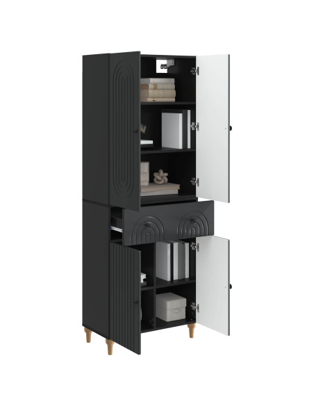 Set di armadi 2 pcs 66 x 34,5 x 90 cm Legno ingegnerizzato