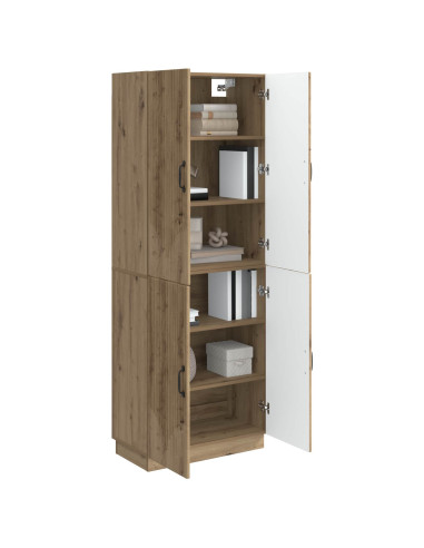 Set di armadi 2 pcs Rovere Artigianale Legno ingegnerizzato