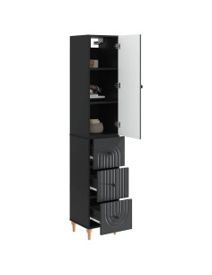 Set di armadi 2 pcs 33 x 34,5 x 90 cm Legno ingegnerizzato 2