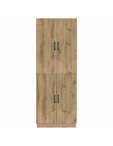 Set di armadi 2 pcs Rovere Artigianale Legno ingegnerizzato