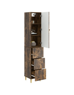 Set di armadi 2 pcs 33 x 34,5 x 90 cm Legno ingegnerizzato 2
