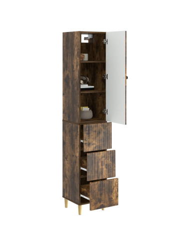 Set di armadi 2 pcs 33 x 34,5 x 90 cm Legno ingegnerizzato