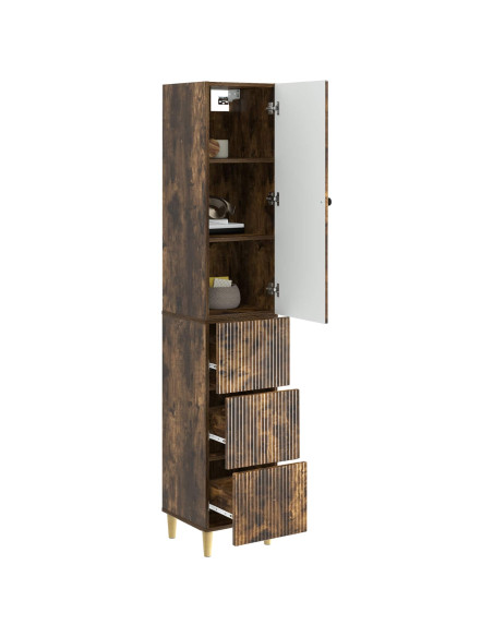 Set di armadi 2 pcs 33 x 34,5 x 90 cm Legno ingegnerizzato