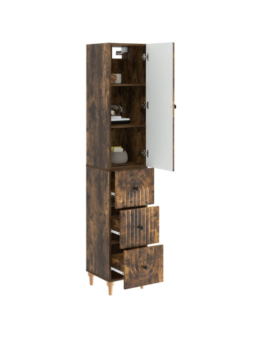 Set di armadi 2 pcs 33 x 34,5 x 90 cm Legno ingegnerizzato