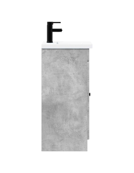 Mobile da bagno con lavabo Grigio Cemento 42 x 40 x 84,5 cm