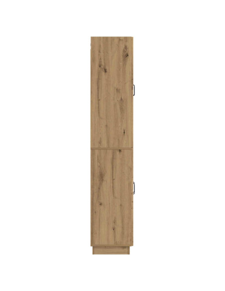 Set di armadi 2 pcs Rovere Artigianale Legno ingegnerizzato