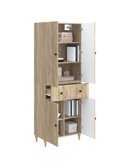 Set di armadi 2 pcs 66 x 34,5 x 90 cm Legno ingegnerizzato