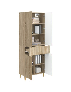 Set di armadi 2 pcs 66 x 34,5 x 90 cm Legno ingegnerizzato 2