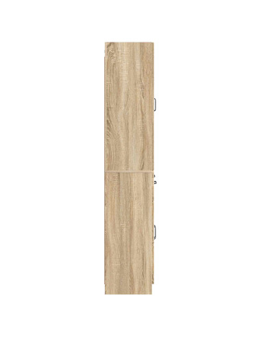 Set di armadi 2 pcs Rovere Sonoma Legno ingegnerizzato