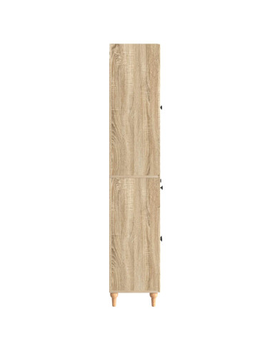 Set di armadi 2 pcs 66 x 34,5 x 90 cm Legno ingegnerizzato