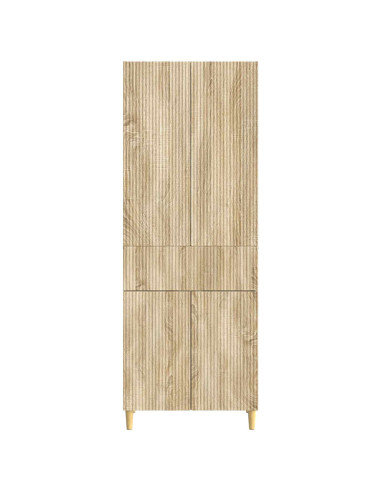 Set di armadi 2 pcs 66 x 34,5 x 90 cm Legno ingegnerizzato