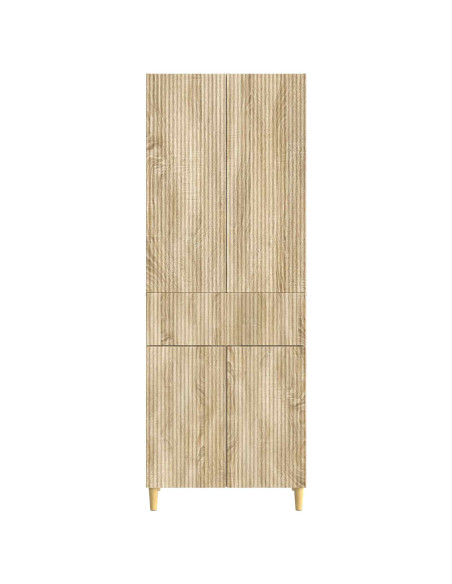 Set di armadi 2 pcs 66 x 34,5 x 90 cm Legno ingegnerizzato