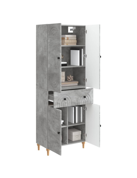 Set di armadi 2 pcs 66 x 34,5 x 90 cm Legno ingegnerizzato
