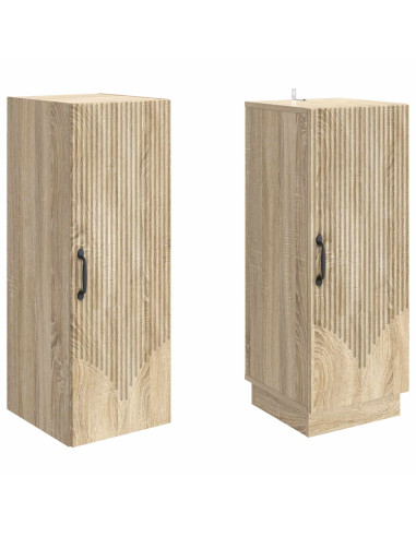 Set di armadi 2 pcs Rovere Sonoma Legno ingegnerizzato