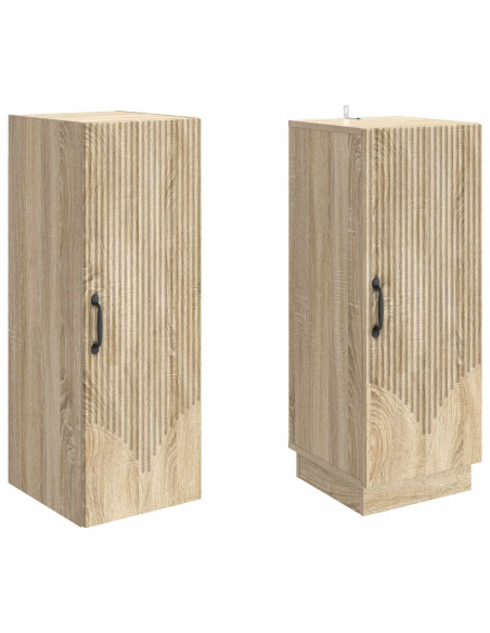 Set di armadi 2 pcs Rovere Sonoma Legno ingegnerizzato