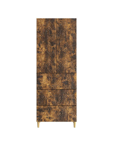 Set di armadi 2 pcs Rovere Fumo 66 x 34,5 x 90 cm