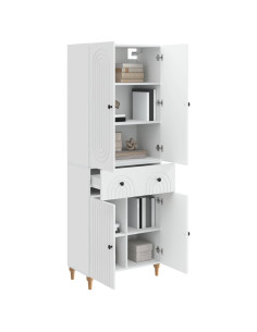 Set di armadi 2 pcs 66 x 34,5 x 90 cm Legno ingegnerizzato 2