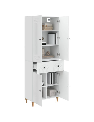 Set di armadi 2 pcs 66 x 34,5 x 90 cm Legno ingegnerizzato