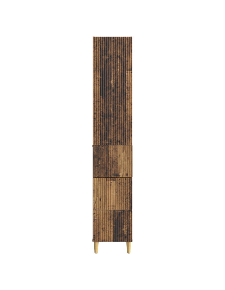 Set di armadi 2 pcs 33 x 34,5 x 90 cm Legno ingegnerizzato