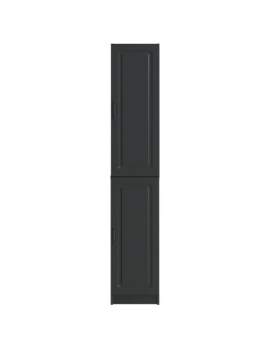 Set di armadi 2 pcs Nero Legno ingegnerizzato